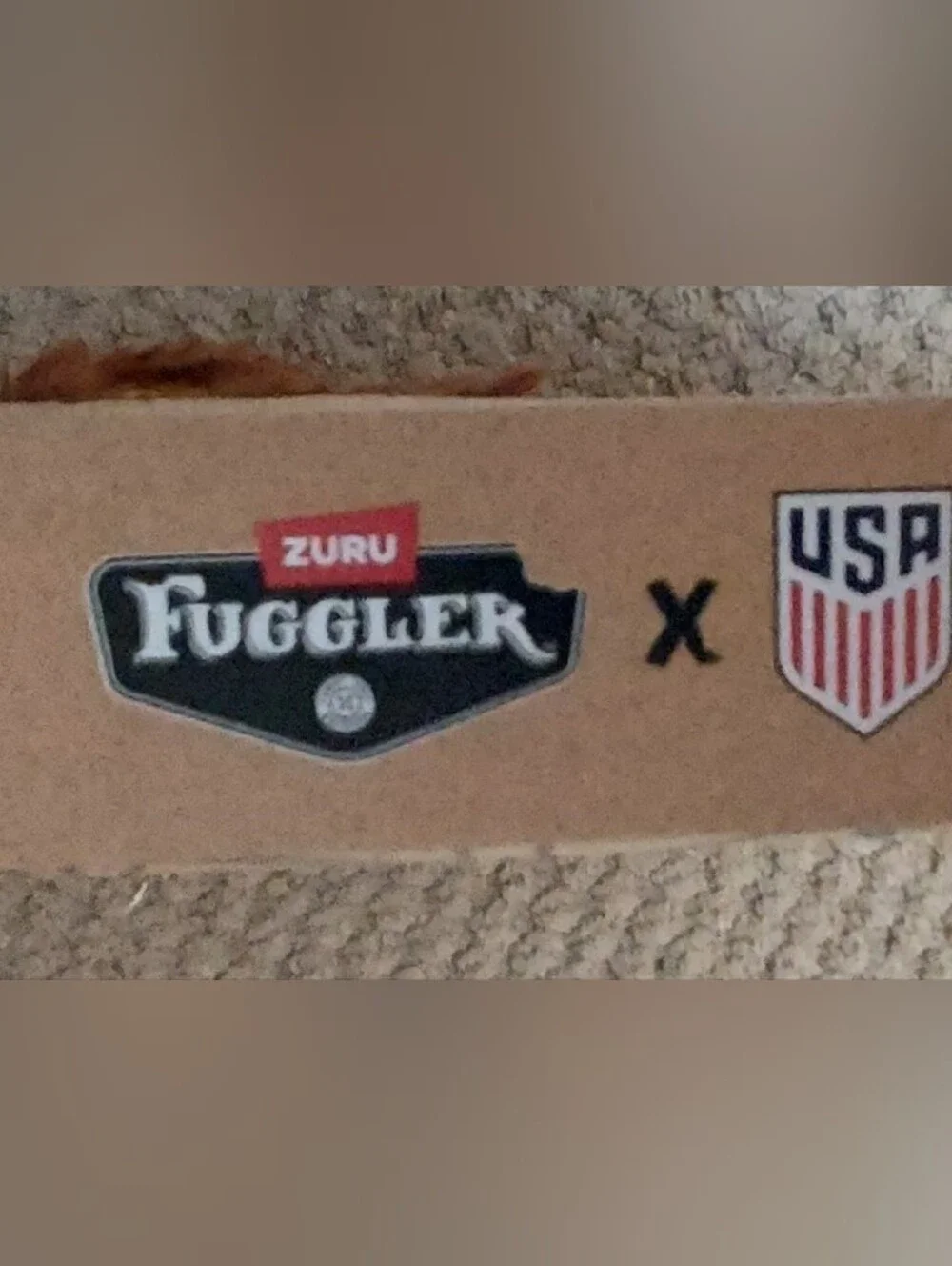Zuru Fuggler X USA FIFA Soccer 2026  Brown Plush Grumps World Cup New 9